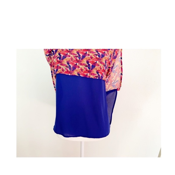 41 Hawthorn Multi Color Blouse Top Size Medium - Picture 6 of 11